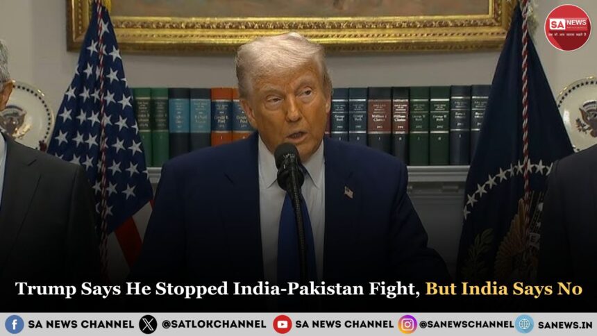 Trump Says He Stopped India-Pakistan Fight, But India Says No