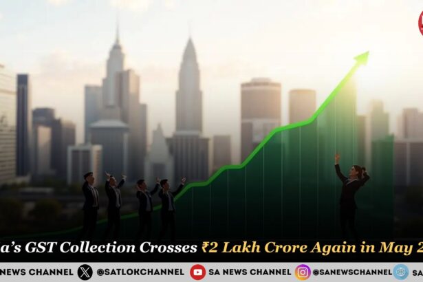 India’s GST Collection Crosses ₹2 Lakh Crore Again in May 2025