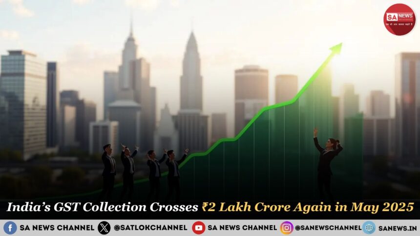 India’s GST Collection Crosses ₹2 Lakh Crore Again in May 2025