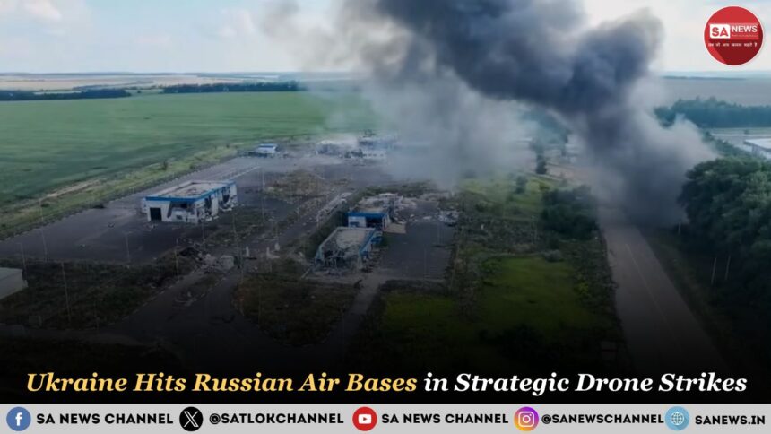 Ukraine Targets Russian Air Bases in Major Drone Operation
