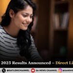 RUHS CUET 2025 Results Announced – Direct Link Activated