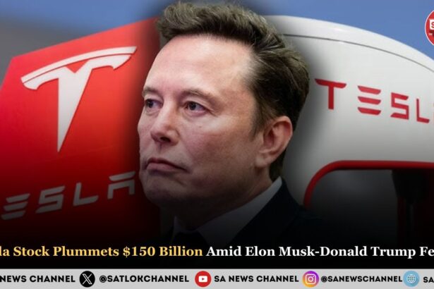 Tesla Stock Plummets $150 Billion Amid Elon Musk-Donald Trump Feud  