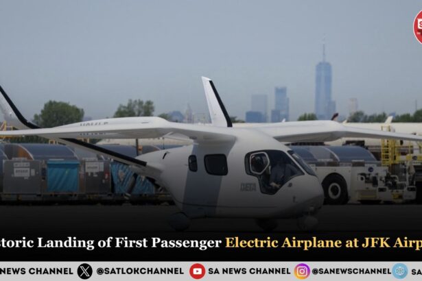 Historic Landing of First Passenger Electric Airplane at JFK Airport