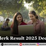 SBI Clerk Mains Result 2025 Declared: Check Merit List Here!