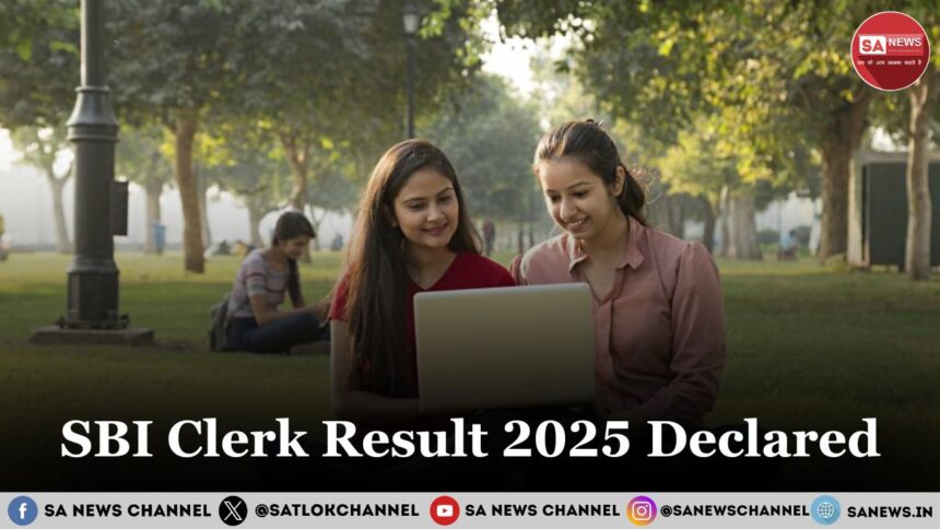 SBI Clerk Mains Result 2025 Declared: Check Merit List Here!