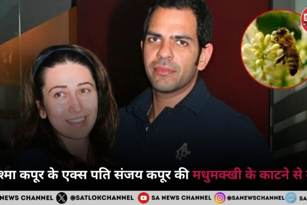 करिश्मा कपूर के एक्स पति संजय कपूर की मधुमक्खी के काटने से मौत 