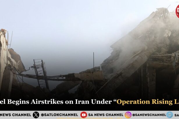 Israel Begins Airstrikes on Iran Under “Operation Rising Lion”
