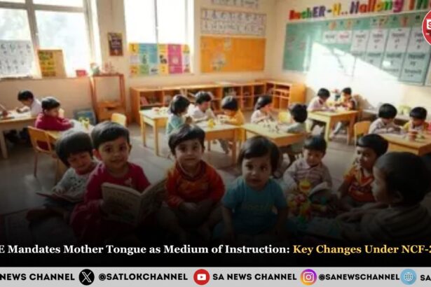 CBSE Mandates Mother Tongue as Medium of Instruction: Key Changes Under NCF-2023