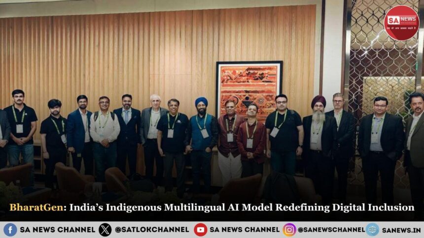 BharatGen AI India’s Indigenous Multilingual AI Model Redefining Digital Inclusion