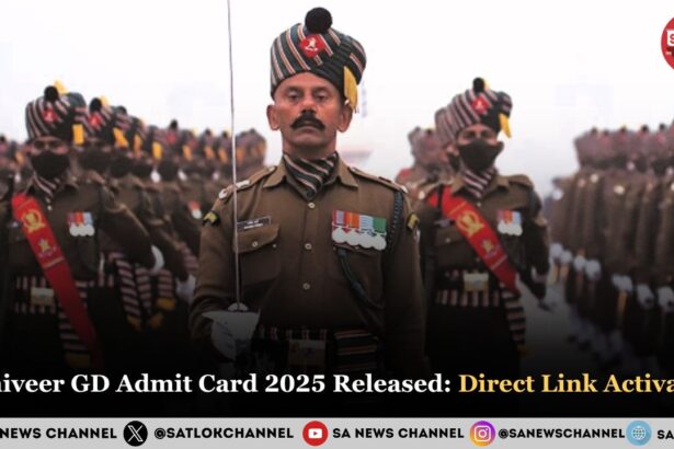 Agniveer GD Admit Card 2025 Released Direct Link Activated!