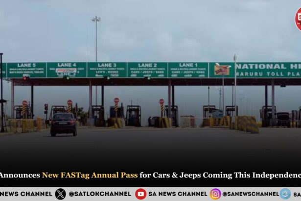 Govt Announces New FASTag Annual Pass for Cars & Jeeps Coming This Independence Day