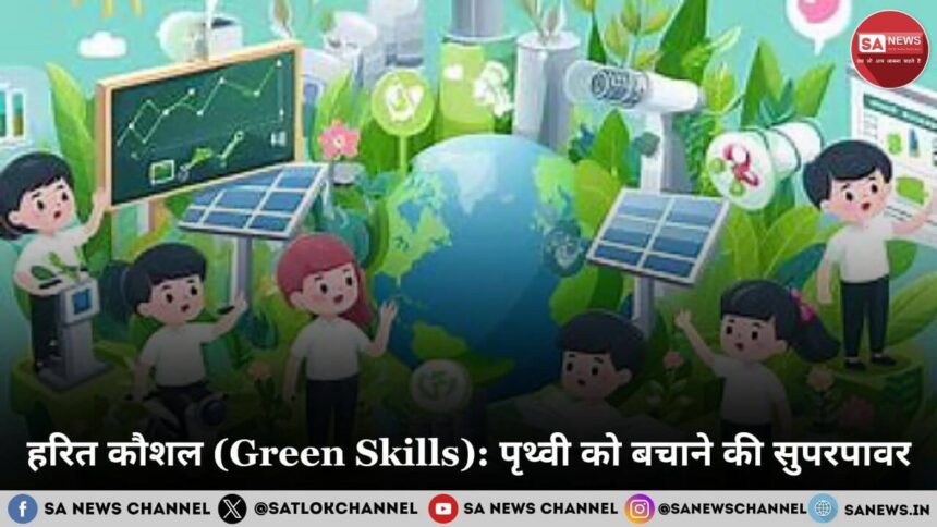 हरित कौशल (Green Skills) पृथ्वी को बचाने की सुपरपावर