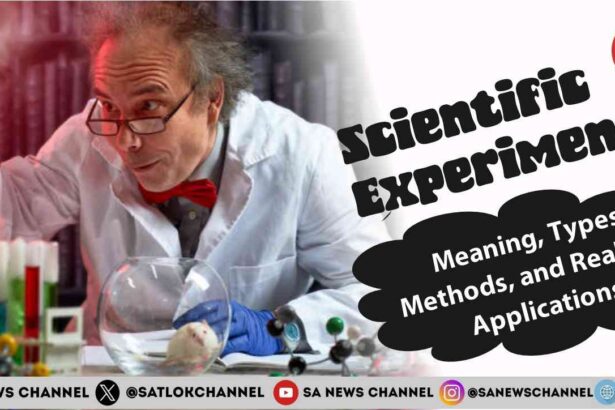 Scientific Experiments Meaning, Types, Methods, and Real-Life Applications