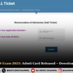 TNPSC Group 4 Exam 2025 Admit Card Released – Download Guide Inside