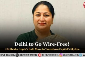 Delhi to Go Wire-Free! CM Rekha Gupta’s Bold Move to Transform Capital’s Skyline