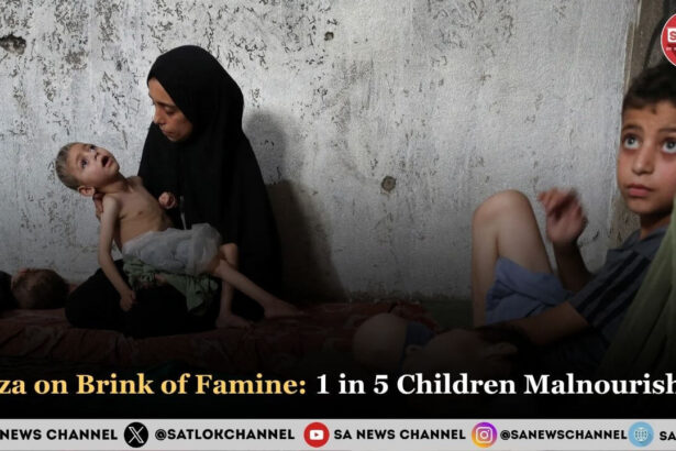 Gaza on Brink of Famine 1 in 5 Children Malnourishe