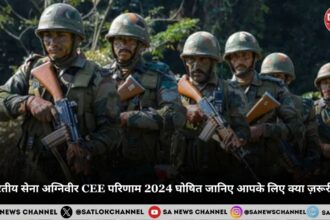 agniveer cee 2024 results