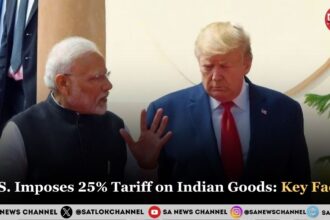 U.S. Imposes 25% Tariff on Indian Goods Key Facts