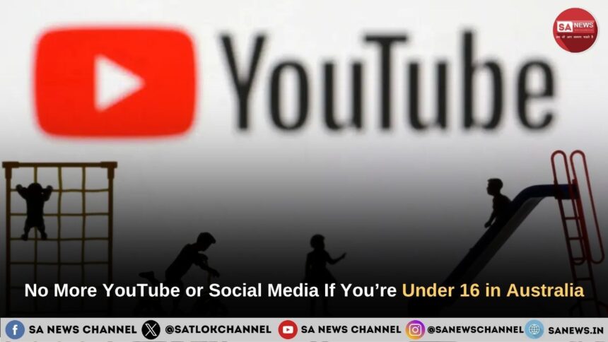 No More YouTube or Social Media If You’re Under 16 in Australia