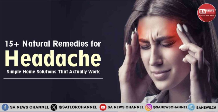 Natural Remedies for Headache