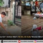 India Ko Saaf Rakhna Hai Serbian Man’s ‘Ek Din, Ek Gully’ Mission Wins Hearts in Gurugra