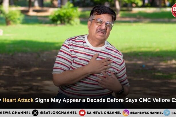Early Heart Attack Signs May Appear a Decade Before Says CMC Vellore Expert