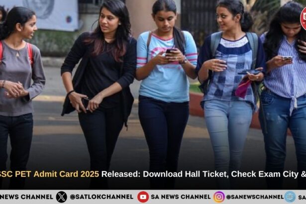 UPSSSC PET Admit Card 2025 Released Download Hall Ticket, Check Exam City & Date at upsssc.gov.in