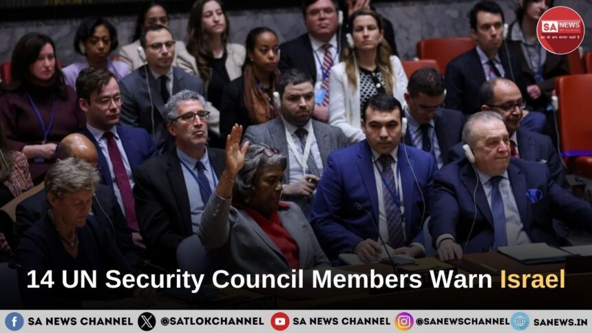 14 UN Security Council Members Warn Israel “Stop Famine in Gaza Now