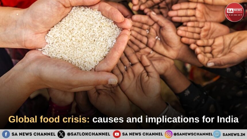 Global food crisis causes and implications for India