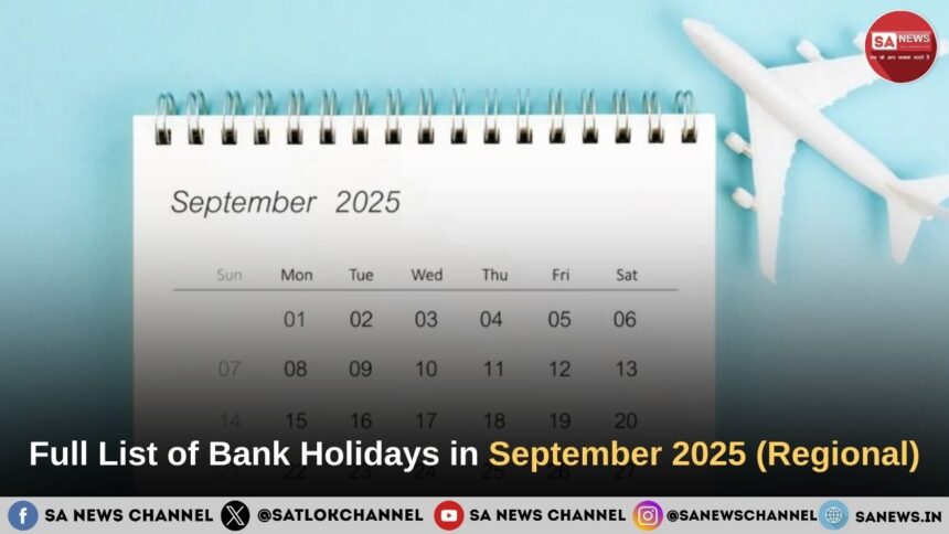 Full List of Bank Holidays in September 2025 (Regional)