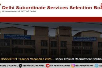 1180 DSSSB PRT Teacher Vacancies 2025 – Check Official Recruitment Notification