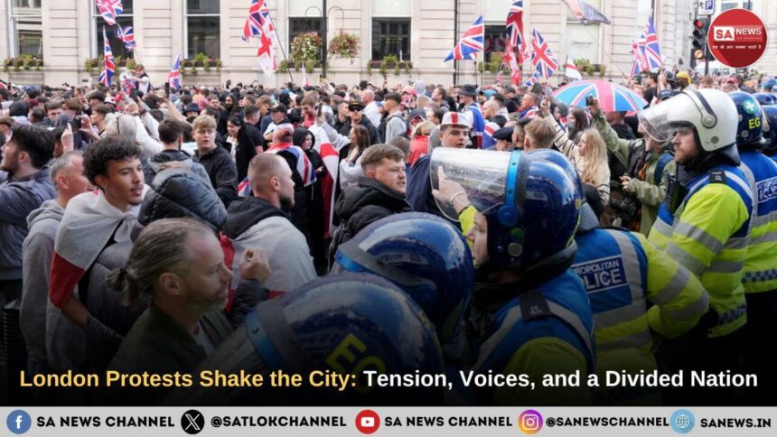 London Protests Shake the City: Tension, Voices, and a Divided Nation