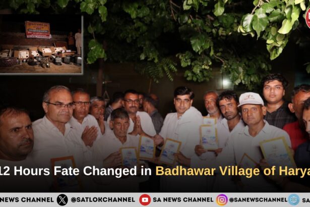 In 12 Hours Fate Changed in Badhawar Village of Haryana With the Help of Sant Rampal Ji Maharaj Flood Victims Got Lifesaving Support