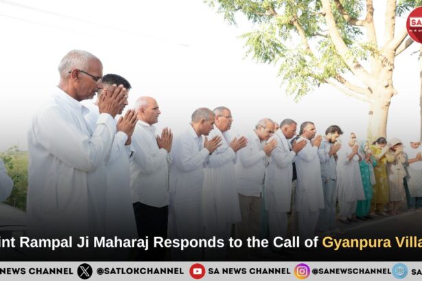 Saint Rampal Ji Maharaj Responds to the Call of Gyanpura Village Aid Worth Crores Reaches Flood Victims Within 24 Hours