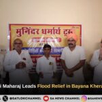 Sant Rampal Ji Maharaj Leads Flood Relief in Bayana Khera Village, Hisar