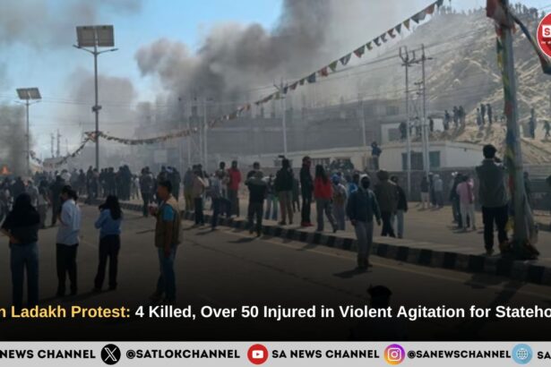 Leh Ladakh Protest 4 Killed, Over 50 Injured in Violent Agitation for Statehood