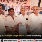 The Flood Tragedy of Daulatpur Village Haryana and the Unparalleled Help of Sant Rampal Ji Maharaj