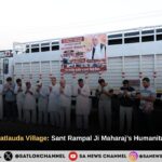 Flood Relief at Matlauda Village: Sant Rampal Ji Maharaj’s Humanitarian Aid in Hisar
