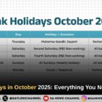 Bank Holidays in October 2025: Everything You Need to Know