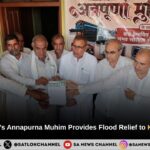 Sant Rampal Ji Maharaj’s Annapurna Muhim Provides Flood Relief to Khanpur Village