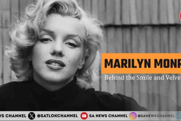 Marilyn Monroe Behind the Smile and Velvet Eyes