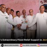 Sant Rampal Ji Maharaj’s Extraordinary Flood Relief Support to Jevra Village, Hisar