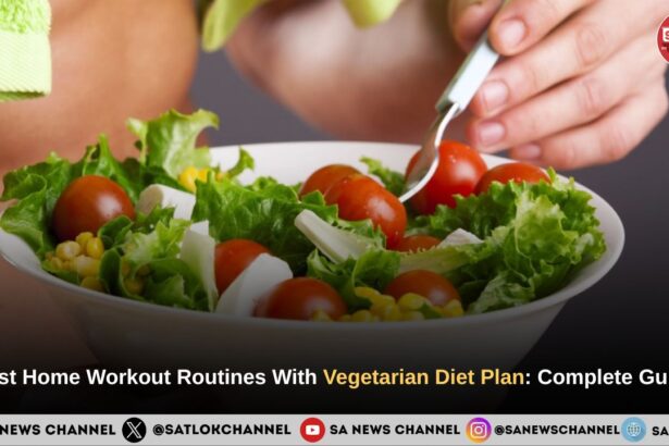Best Home Workout Routines With Vegetarian Diet Plan: Complete Guide for Fitness & Nutrition