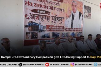 Life-Saving Flood Relief in Rajli Village by Sant Rampal Ji