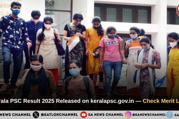 Kerala PSC Result 2025 Released on keralapsc.gov.in — Check Merit List Now