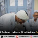 Sant Rampal Ji Maharaj Delivers Lifeline to Flood-Stricken Sarheda Village of Hisar with Unprecedented Speed