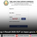 TNPSC Group 4 Result 2025 OUT on tnpsc.gov.in, Check Now!