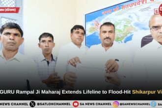 Messiah of Humanity: SATGURU Rampal Ji Maharaj Extends Lifeline to Flood-Hit Shikarpur Village