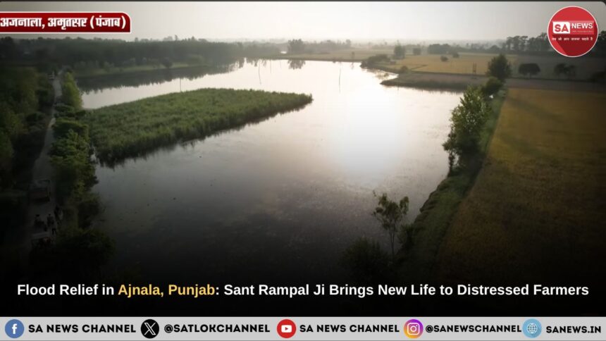 Flood Relief in Ajnala, Punjab: Sant Rampal Ji Maharaj’s ‘Annapurna Muhim’ Brings New Life to Distressed Farmers