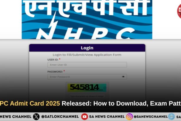 NHPC Admit Card 2025 Released: How to Download, Exam Pattern, and Important Details